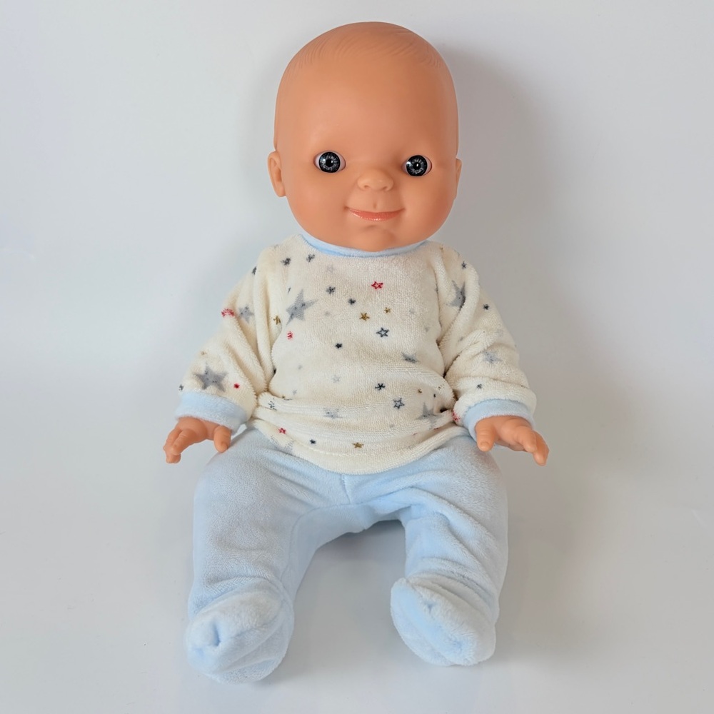 Paola Reina‎ Minikane Doll Boy Anatomically Correct Caucasian Nordic Blue Eyes
